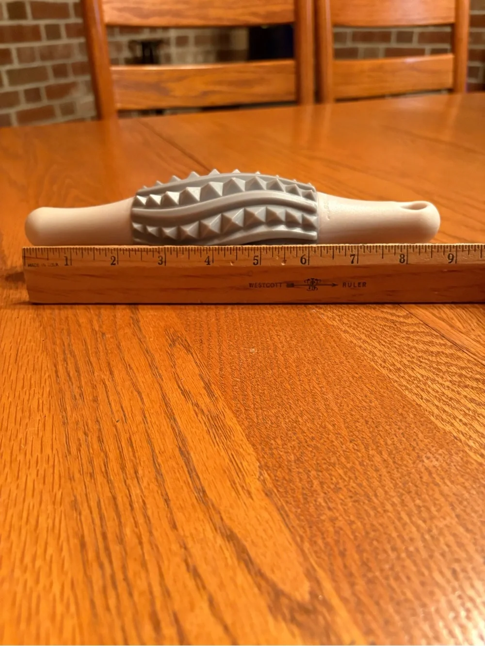 Textured Meat Tenderizer, Grey